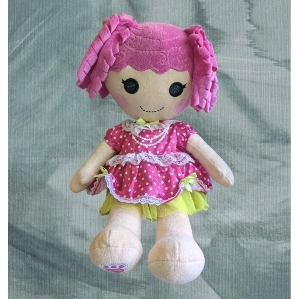 Lalaloopsy Plush Super Silly Party Build a Bear Sugar Cookie Crumbs Dress 21"